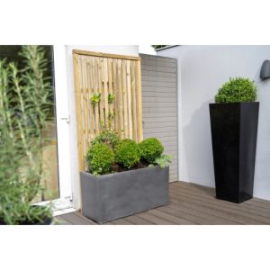 1.8m x 0.9m Pressure Treated Vertical Slatted Screen - Home Delivery