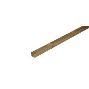 38mm x 88mm x 3.0m Treated Timber Rail