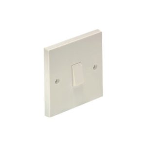 4Trade Light Switch 10 Amp 1 Gang 2 Way