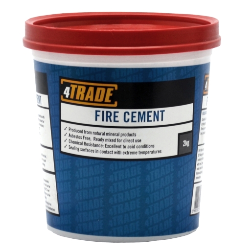 4Trade Ready Mixed Fire Cement Neutral Colour 2Kg - Builders Merchants