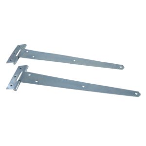 4Trade Tee Hinge Light Zinc Plated 300mm Pack of 2