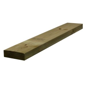 75mm x 150mm x 3m Regularised Treated Timber C16