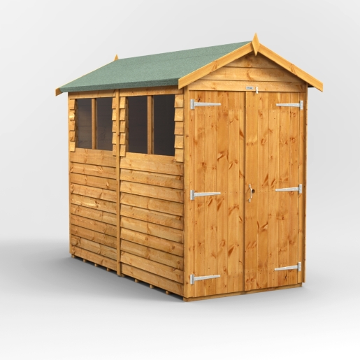 8 x 4 Power Overlap APEX, Double Doors