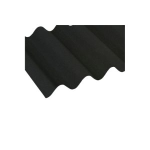 Ariel Coroline Corrugated Roofing Sheet Black 2000x950mm