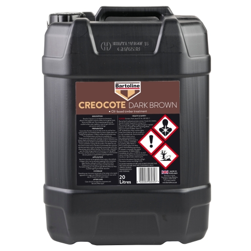 Bartoline Creocote Dark Brown 20L