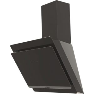 Candy Chimney Cooker Hood with Wifi and LED Lights Black 60cm - CDG6CEBWIFI