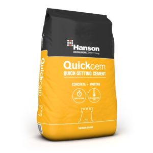 Castle Quickcem Quick Setting and Hardening Portland Cement 25kg