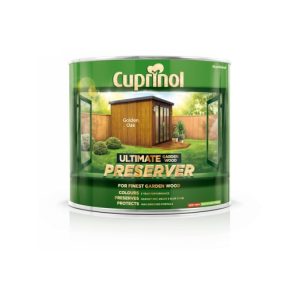 Cuprinol Ultimate Garden Wood Preserver Golden Oak 1L