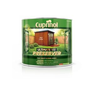 Cuprinol Ultimate Garden Wood Preserver Red Cedar 1L
