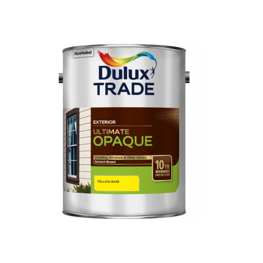Dulux Trade Ultimate Weathershield Woodstain Yellow Base 5L