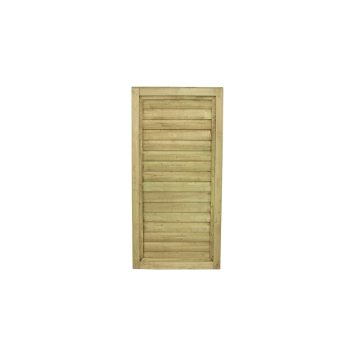 Forest Garden Pressure Treated Square Lap Gate 910mm x 1820mm