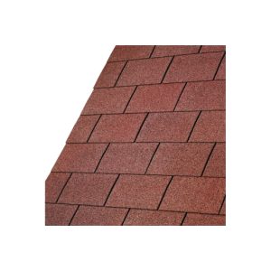 Iko Armourglass Tile Red Square Shingles 3m2 Pack 21