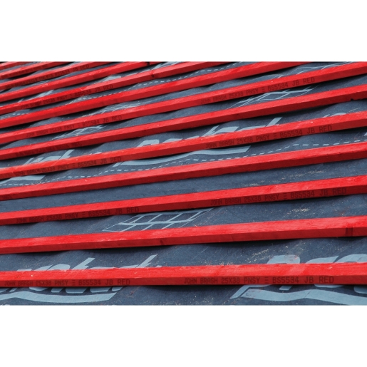 John Brash BS5534 Red Graded Treated Timber Roofing Batten 25mm x 50mm x 4.8m