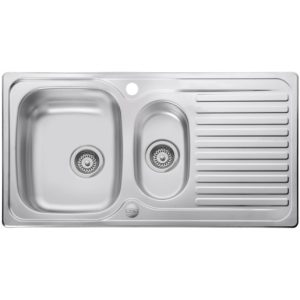 Leisure Linear 1.5 Bowl Inset Stainless Steel Kitchen Sink