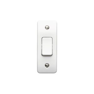 MK Light Switch 1 Gang Architrave 10A 2 Way SP Architrave Switch K4841WHI