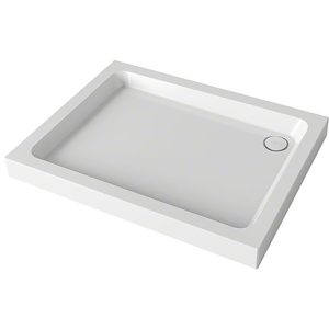 Mira Showers Flight Shower Tray 4 Upstands And Waste 800mm x 1000mm 1.1783.021.WH