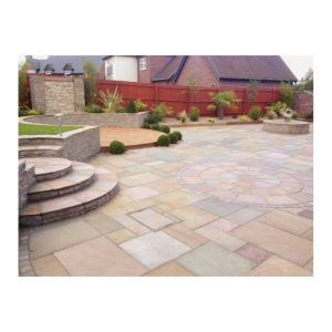 Natural Paving Indian Sandstone Project Pack Buff 15.8m2