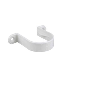 Osma Waste Solvent Weld Waste System Pipe Bracket White 50mm