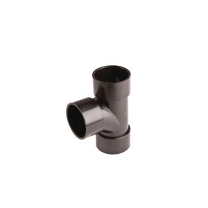 OsmaWeld 4Z190B 87.5¡ Waste tee black 32mm