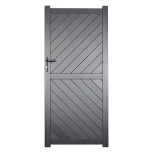 Readymade Gates Cambridge Pedestrian Gate 1.2m x 2.2m Grey