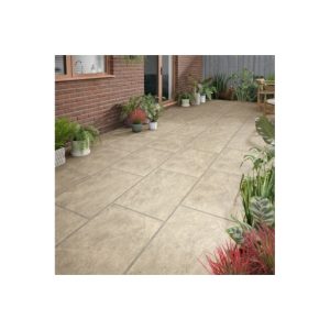 Romana Daytona Beige Outdoor Porcelain Tile 600x900x20mm Pallet of 38