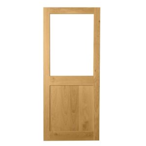 Solid Light Oak External Door 2XG External Door Custom size