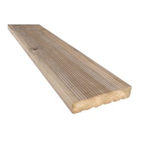 Treated Timber Decking Board 35mm x 148mm x 3.6m (Finished Size 32mm x 144mm x 3.6m)