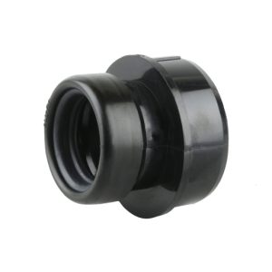 Wavin OsmaSoil S/S boss adaptor (ring-seal) 32mm black