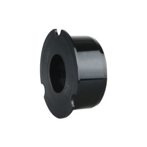 Wavin OsmaSoil plain ended socket plug 110m black