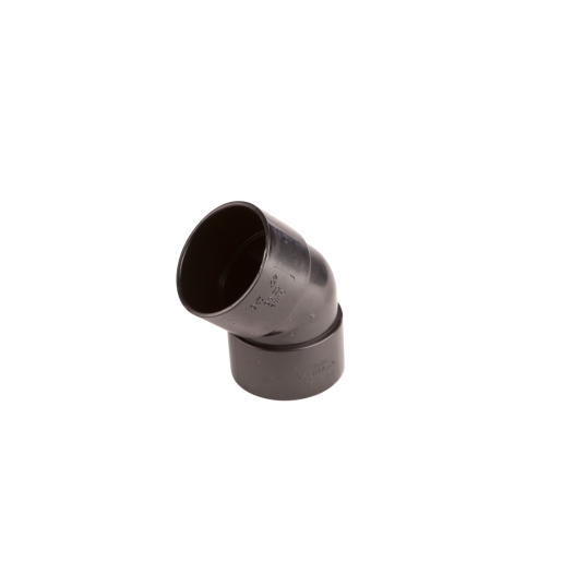 Wavin OsmaWeld bend 45° 40mm black