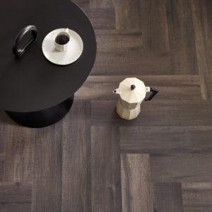 Woodpecker Stratex Brecon Flooring Herringbone Shoreline Oak - Pack Size 1.44m2