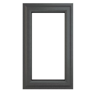 Crystal Triple Glazed Window GREY/WHITE Lh 610 x 820mm Clear
