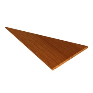 Flair Stairs 21mm Winder Tread 1 Lh - Bamboo Dark