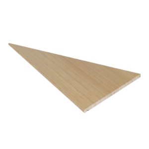 Flair Stairs 21mm Winder Tread 1 Lh - Bamboo Light