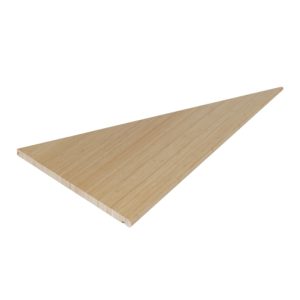 Flair Stairs 21mm Winder Tread 1 Rh - Bamboo Light