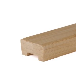 Flair Stairs Bamboo Pear Baserail 41mm Groove 3.6m Light