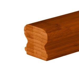 Flair Stairs Bamboo Pear Handrail 41mm Groove 4.2m Dark