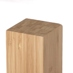 Flair Stairs Bamboo Square Newel Post 1.5m Light