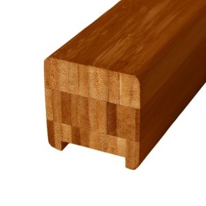 Flair Stairs Contemporary Handrail 60 x 60mm With 41mm Groove 1.8m Dark