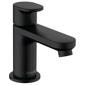 Hansgrohe Vernis Blend Pillar tap 70 for cold water without waste set - Matt Black - 71583670