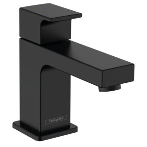 Hansgrohe Vernis Shape Pillar tap 70 for cold water without waste set - Matt Black - 71592670