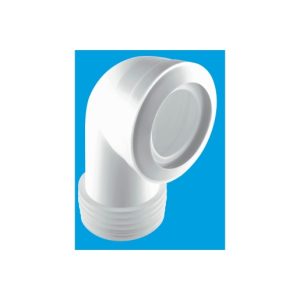 McAlpine MAC-8 Macfit WC Connector 90 Degree Bend